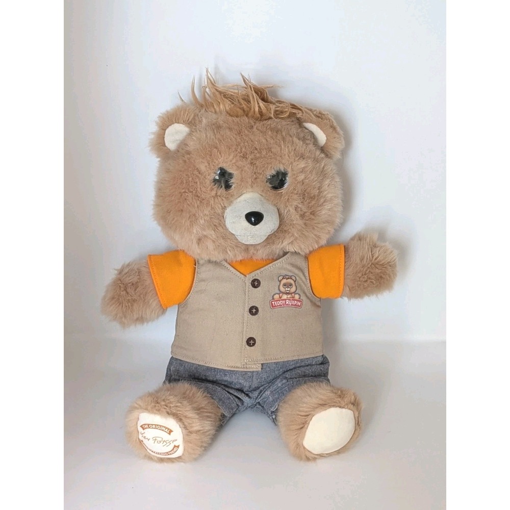TEDDY RUXPIN OFFICIAL RETURN OF THE STORYTIME & MAGICAL BEAR Clean Works!